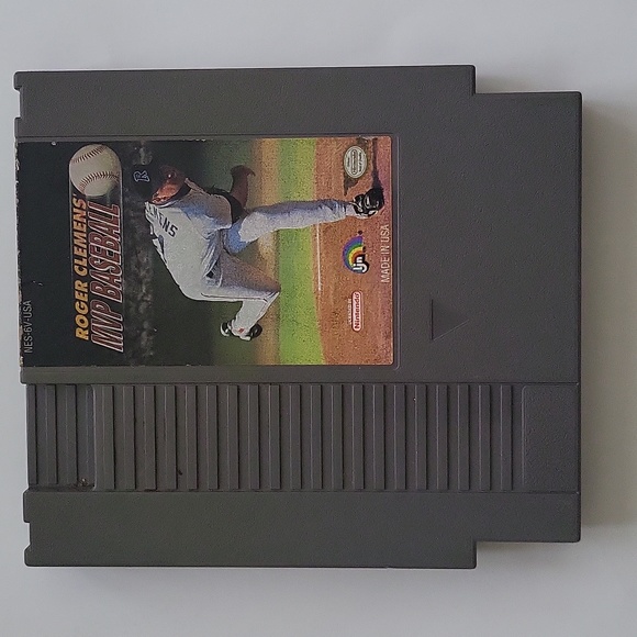 Roger Clemens MVP Baseball Nintendo Cartridge Vintage 1985 Video Game - Picture 12 of 12